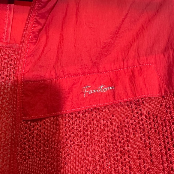 Fantom sports Red Jacket with Standing Collar - Picture 3 of 10